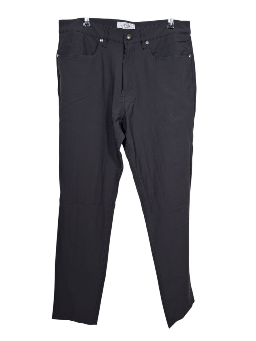Olivers Apparel Pants Mens 31 Black Passage Performance Travel Stretch CORDURA